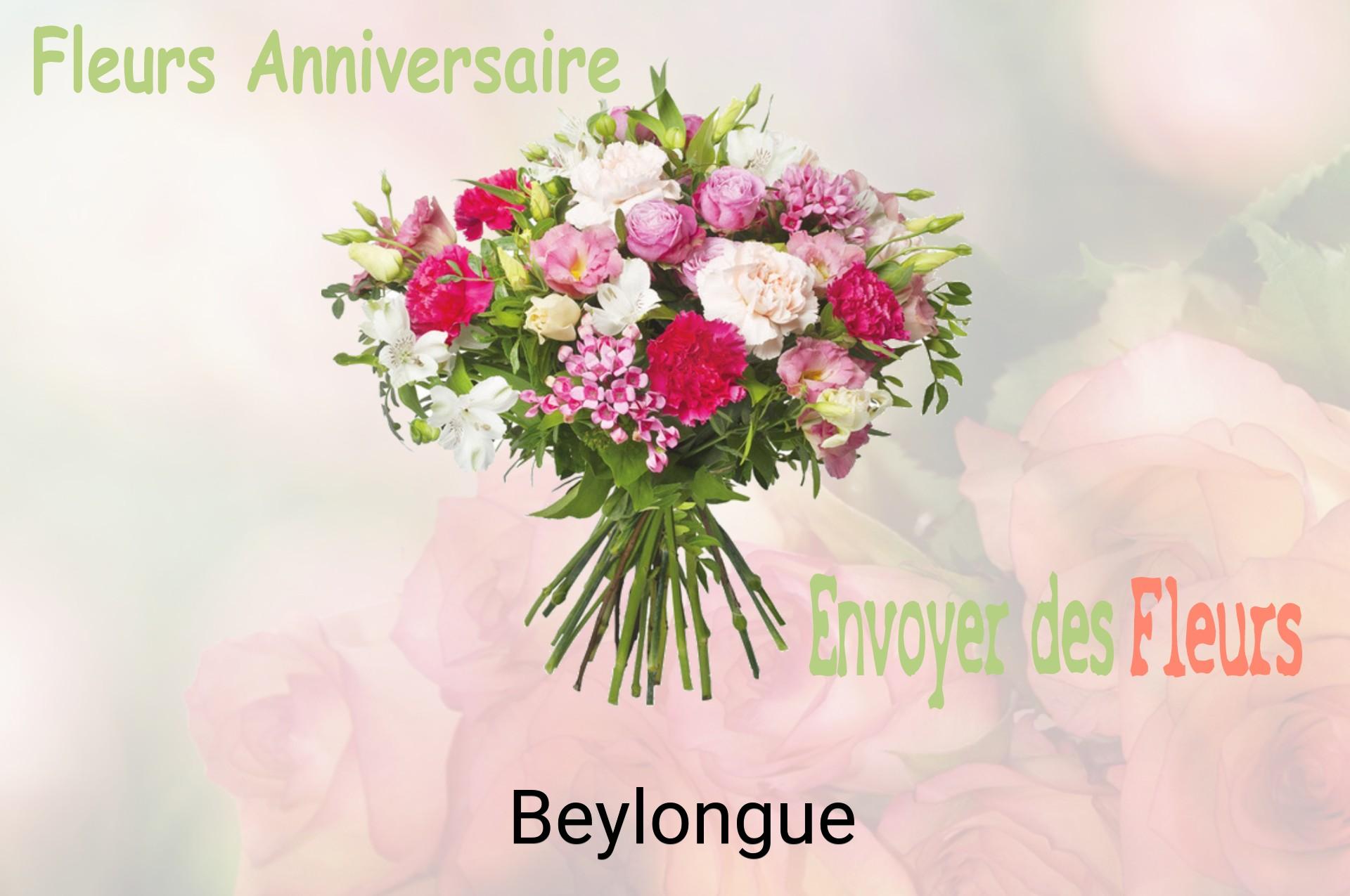 Bouquet de fleurs d’anniversaire livré à Beylongue