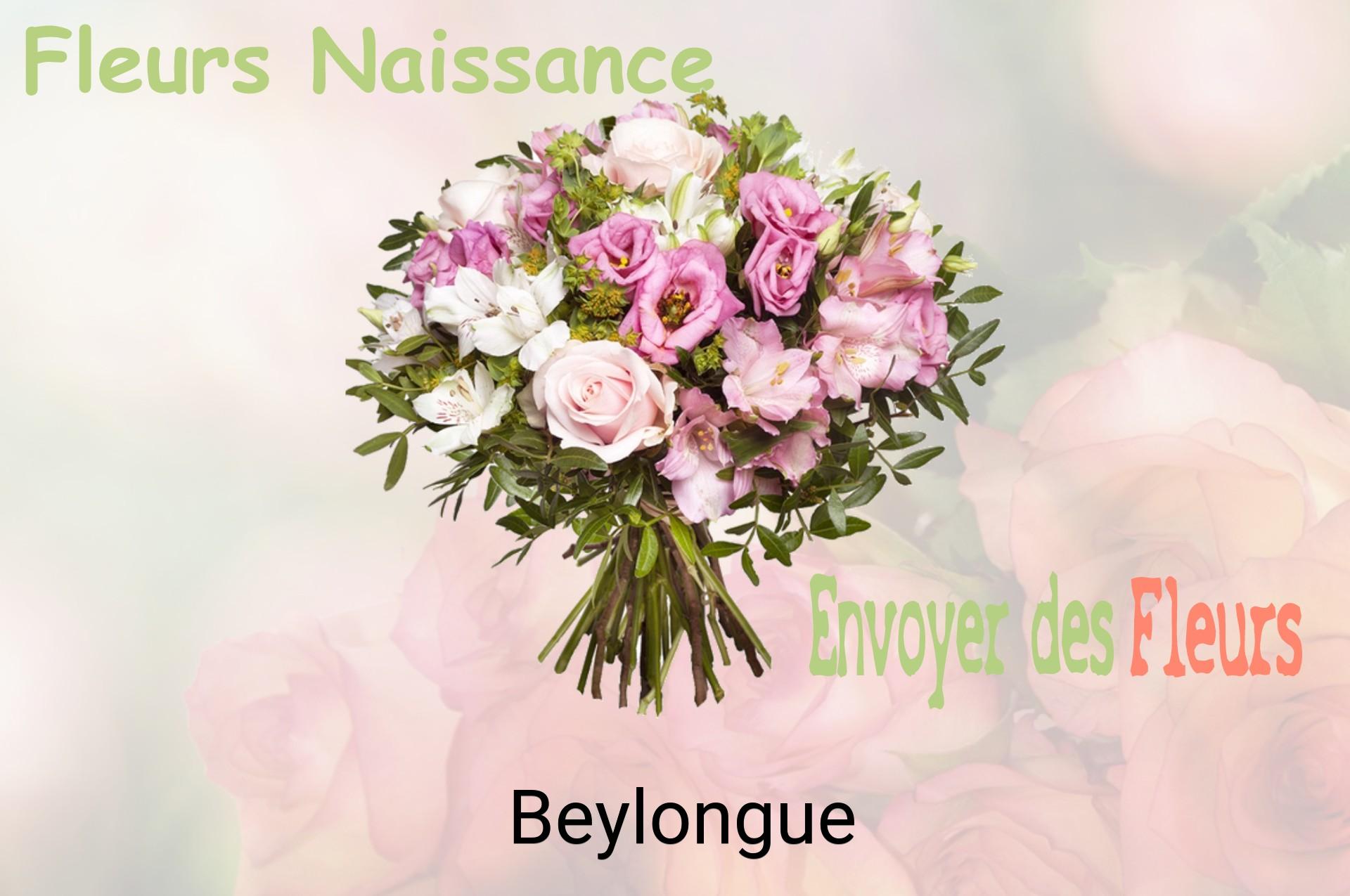 Bouquet de fleurs de naissance livré à Beylongue